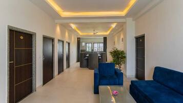 Deluxe Villa, Balcony | Living area | Computer monitors, printers