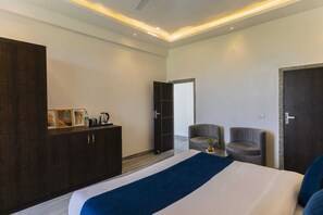Superior Suite, Balcony | Desk, laptop workspace, soundproofing, iron/ironing board - Sasa Resort (Udaipur)