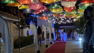 Udendørs banketområde