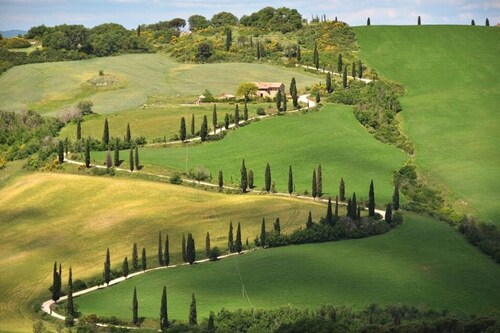 Apartment with swimming pool in Tuscany
