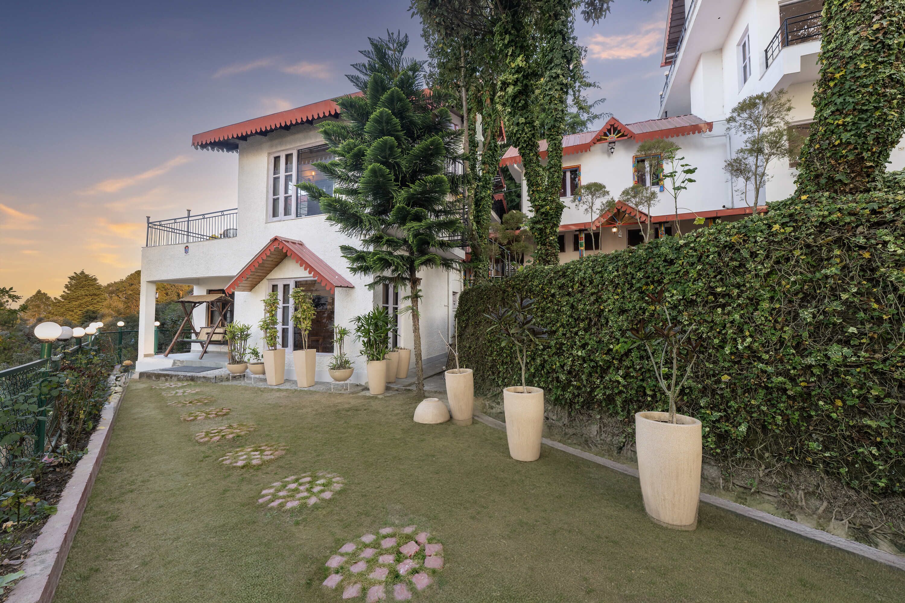 Fachada da propriedade