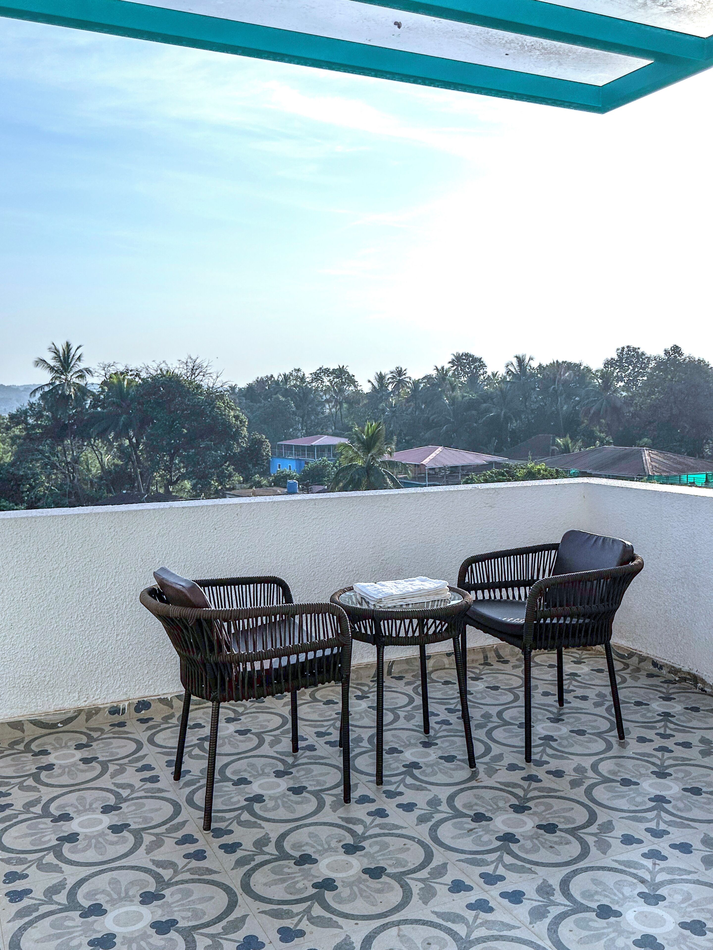 Luxury Room, Mountain View | Living area