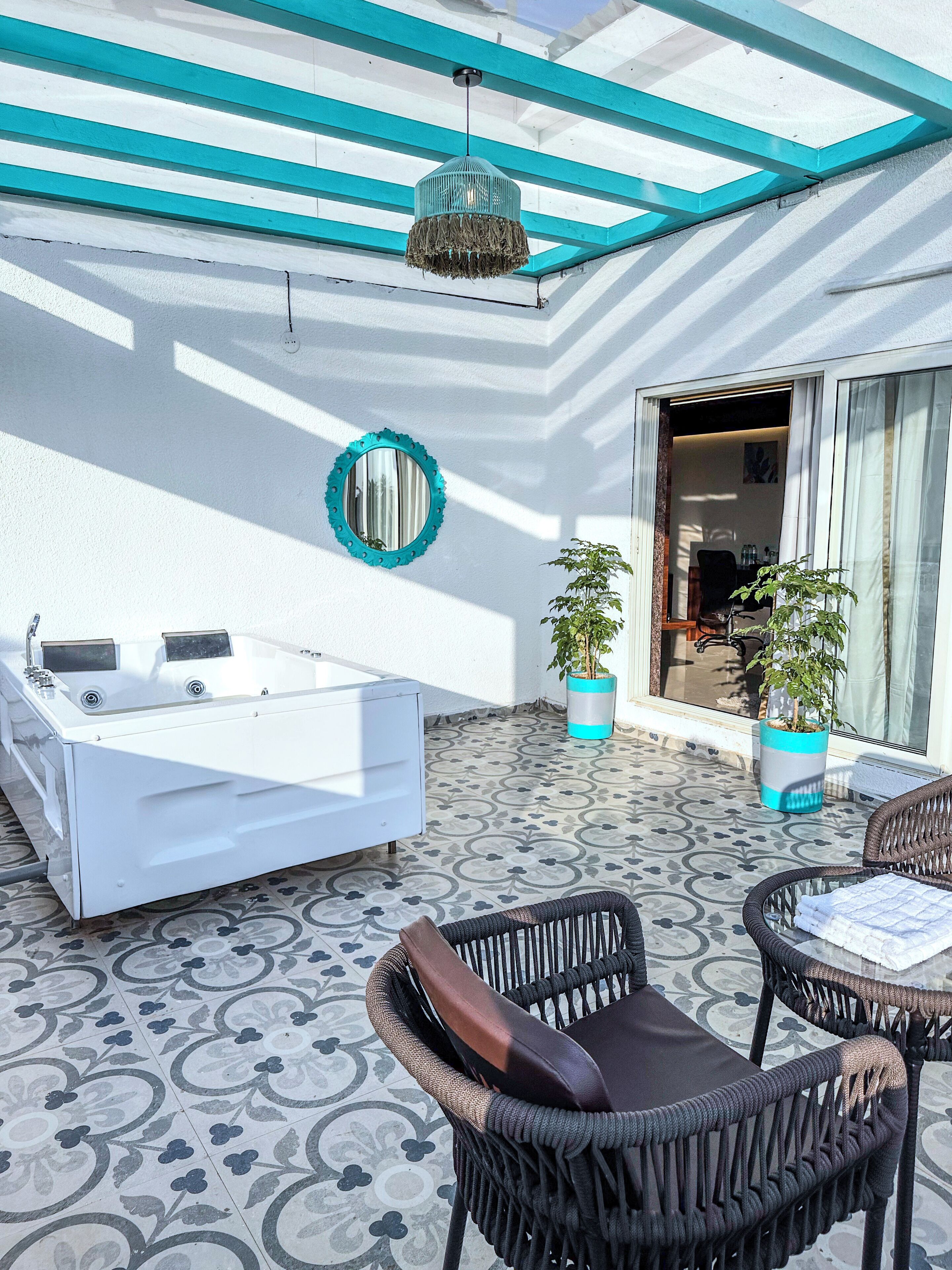 Luxury Room, Mountain View | Terrace/patio