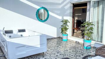 Luxury Room, Mountain View | Terrace/patio