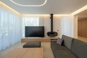 Living area - Vista by Del Sol Villa in Rhodes (C59X+J2R Ialisos, Greece)