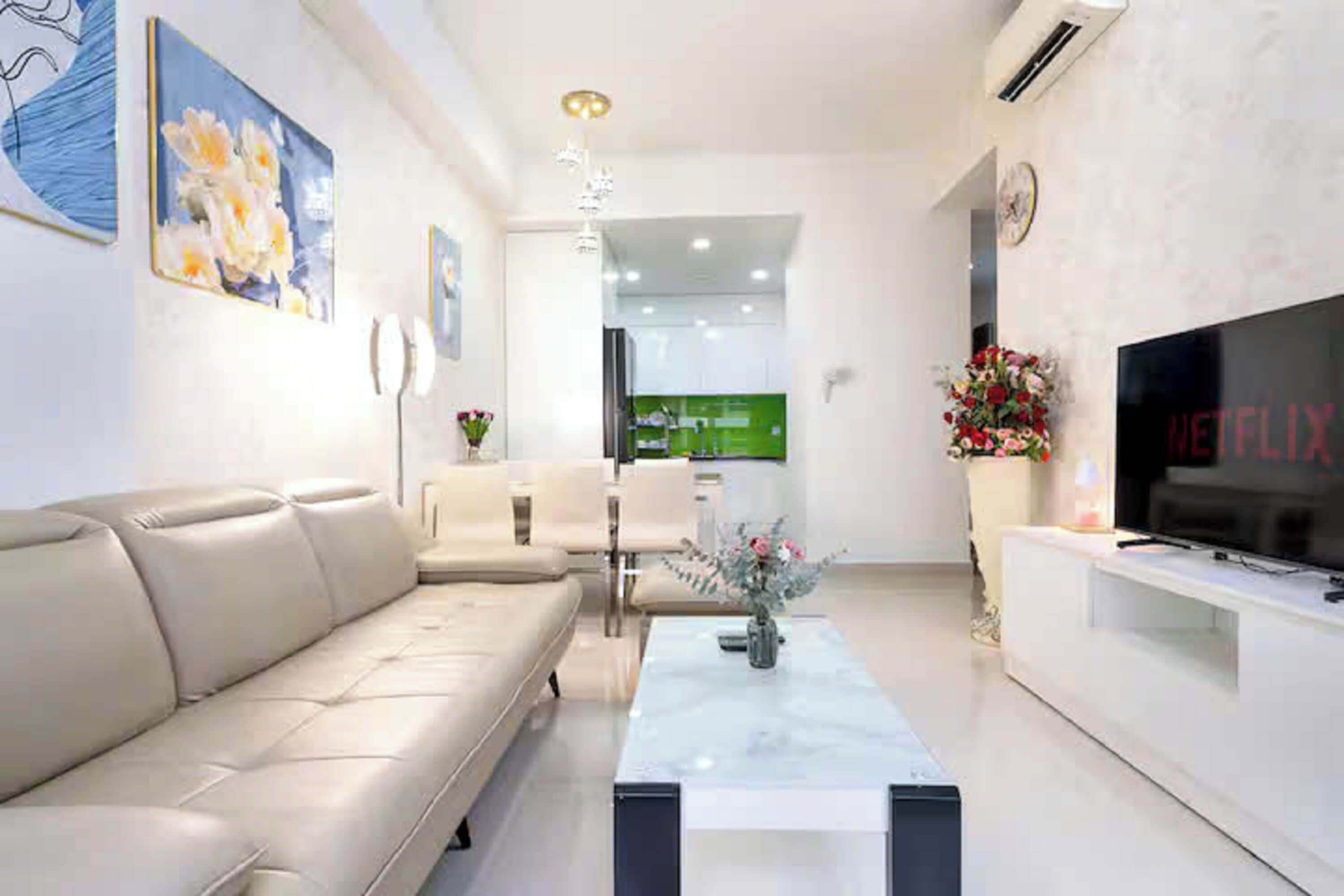 Suíte família, 3 quartos, acesso ao Club Lounge, vista para a cidade | Roupas de cama de algodão egípcio, roupas de cama premium