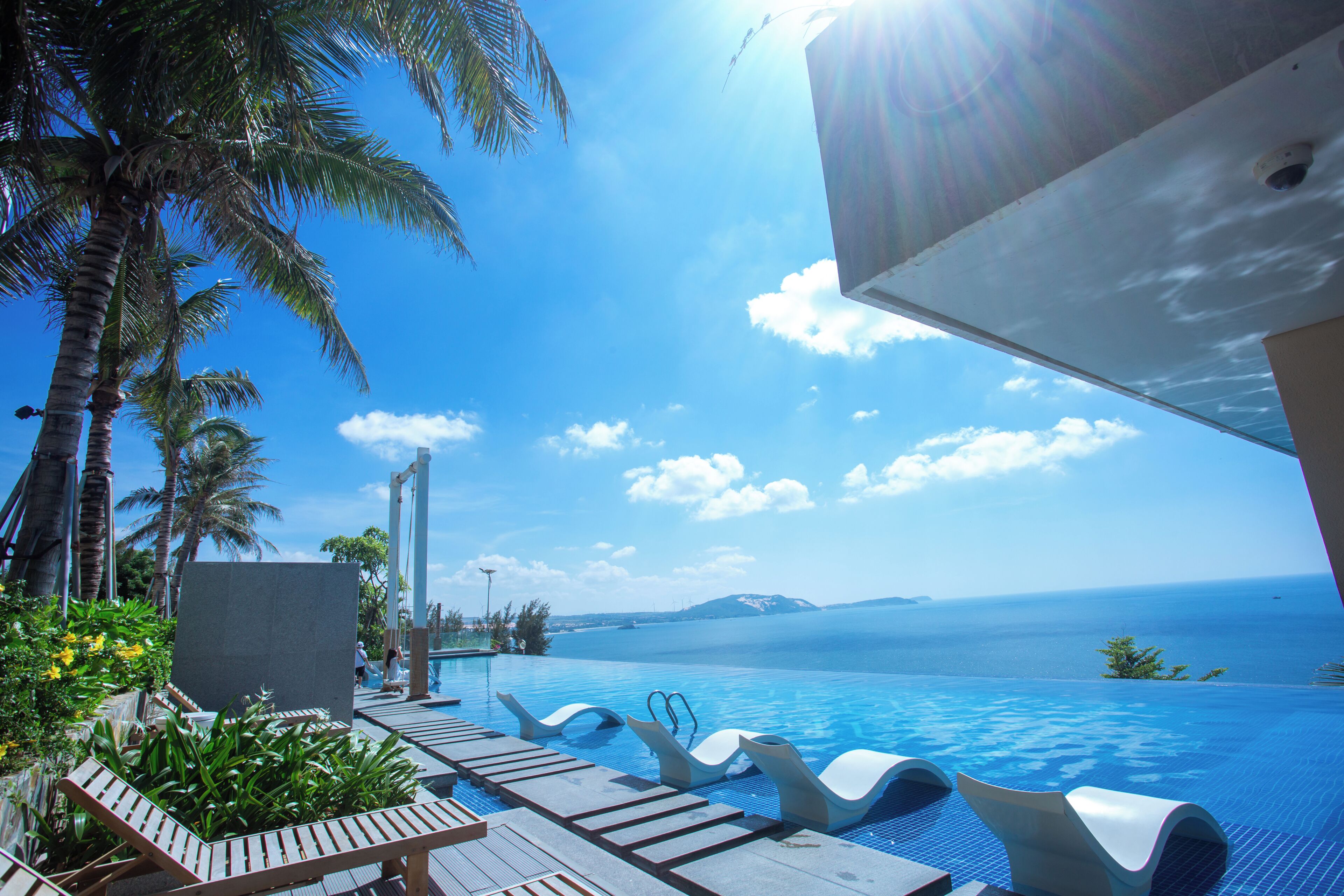 6 piscinas al aire libre, sombrillas, tumbonas