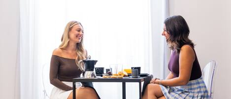 Petit déjeuner continental compris tous les jours