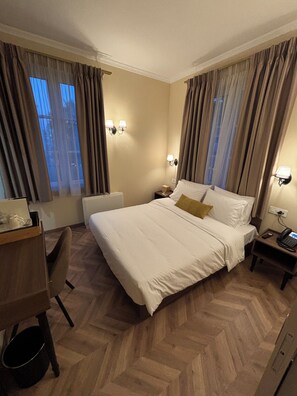 In-room safe, desk, laptop workspace, blackout curtains - Maissance (Preveza)