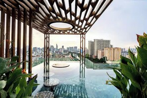 Outdoor pool - Vivian Boutique D'mension Residence (Cau Ong Lanh)