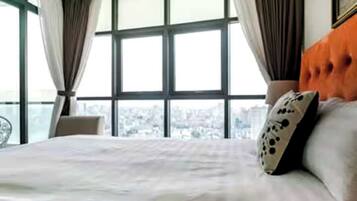 Phòng Suite dành cho gia đình, 3 phòng ngủ, quyền sử dụng Club Lounge, quang cảnh thành phố | Quang cảnh từ phòng