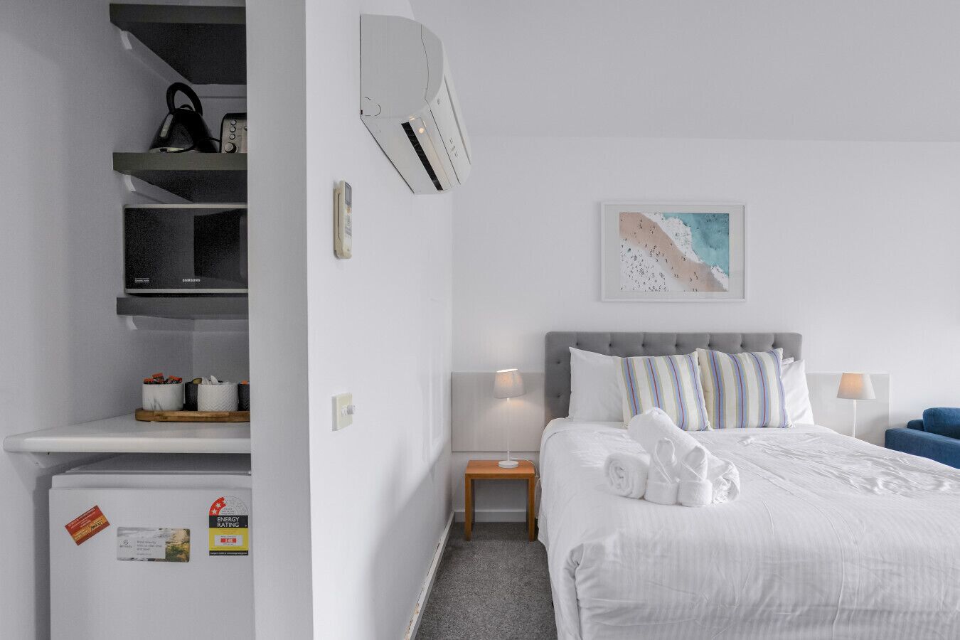 Bügeleisen/Bügelbrett, WLAN, Bettwäsche