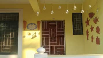 Overnatningsstedets facade