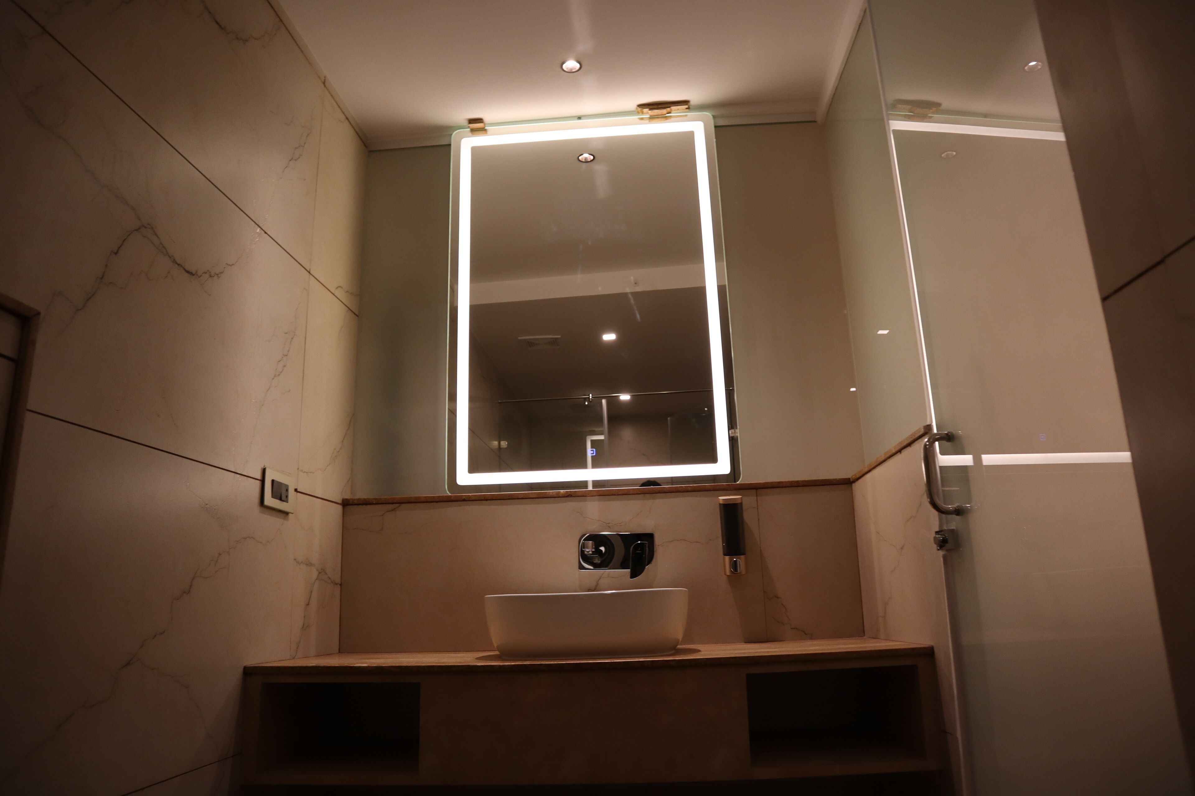 Standard Double Room, City View | Bathroom | Shower, free toiletries, towels, soap