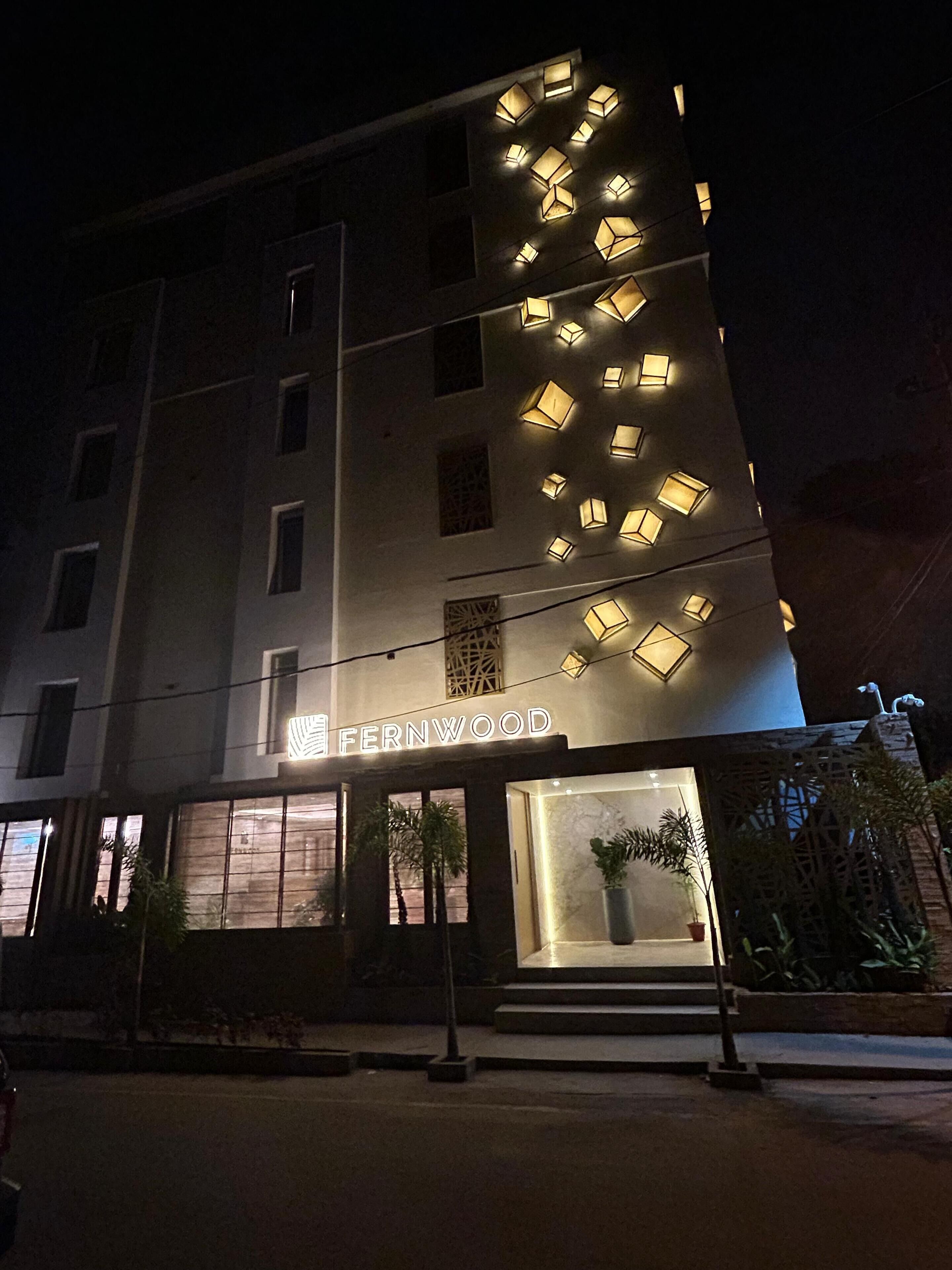 Entrée de l’hébergement