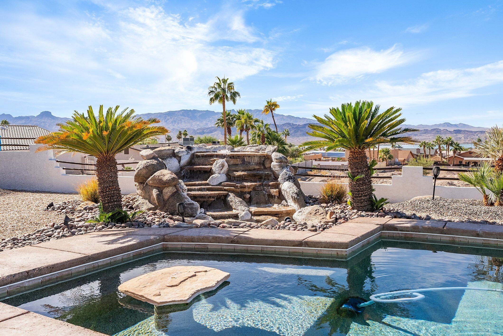 Una piscina climatizada