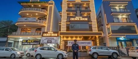 Fassade der Unterkunft