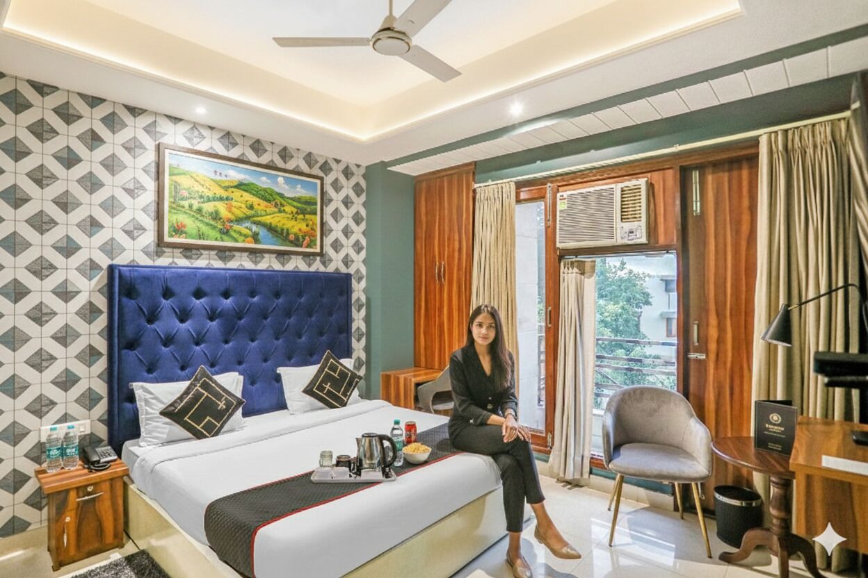 Family Double Room, Balcony | In-room safe, desk, laptop workspace, soundproofing