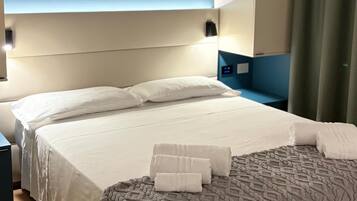 Basic Double Room, Balcony, City View | In-room safe, desk, blackout curtains, soundproofing