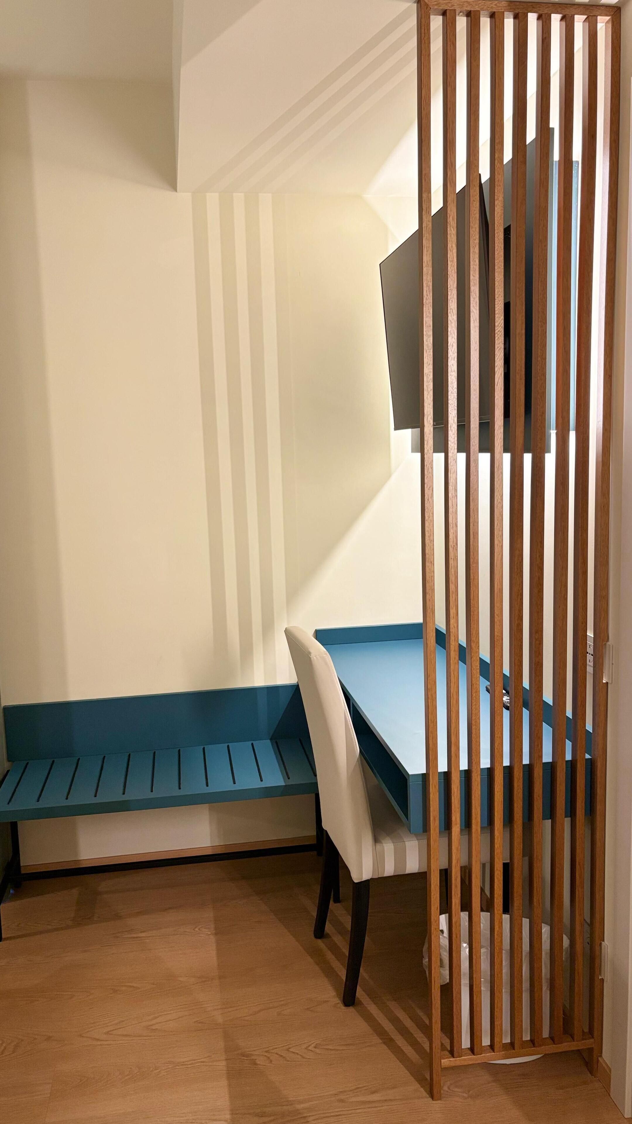 Basic Double Room, Balcony, City View | In-room safe, desk, blackout drapes, soundproofing