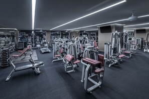 Fitness facility - SVS: Mountain View Studio | Open Balcony | Resort Pool | Palms Place (Las Vegas)
