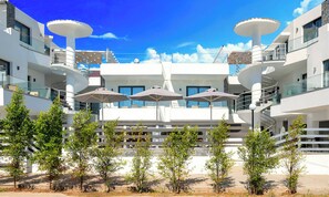 Façade de l’hébergement