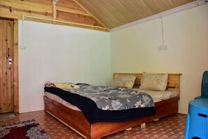 Deluxe Double Room, Hill View | Desk, laptop workspace - Sarthak Cottage (Chakrata)