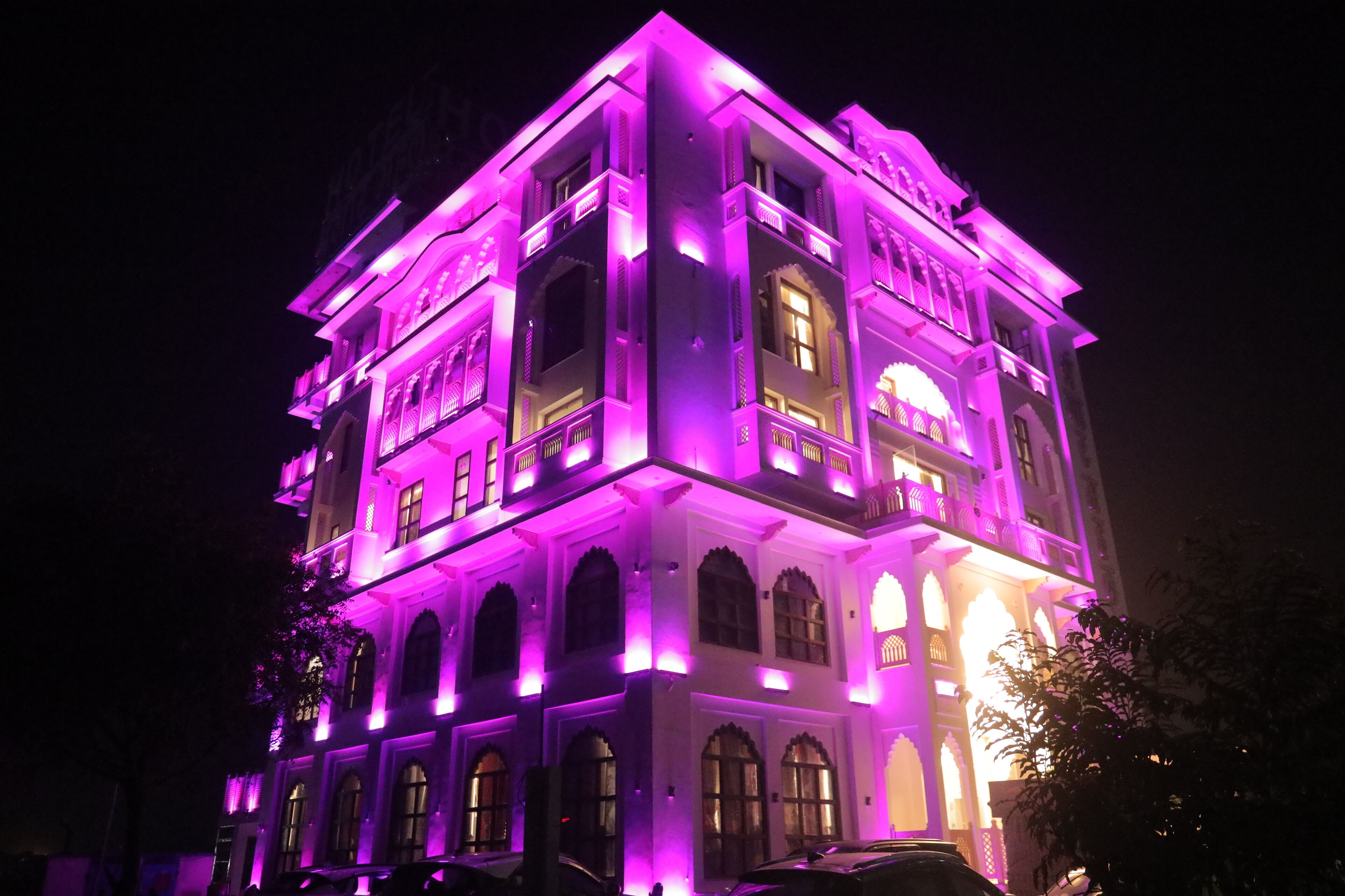 Fassade der Unterkunft