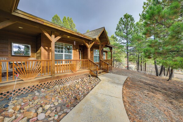 House (3 Bedrooms) | Front of property - Epic Sunsets, Hot Tub! Mtn-view Pagosa Springs Gem (Pagosa Springs)