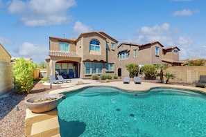 Front of property - Sports & Sun: Goodyear Home w/ Pool Near Stadiums (Goodyear)