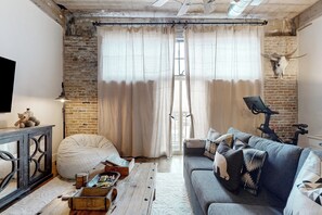 Interior - Luxe 1BR Downtown Loft in Historical Building (Waco)