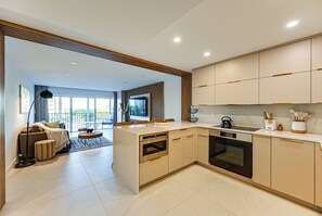 Interior - Walk to Beach: Luxe Harbor-view Condo in Naples! (Naples)