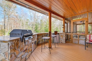 House (4 Bedrooms) | Interior - 1 Mi to Lake Tillery: Outdoor Retreat w/ Hot Tub! (Mount Gilead)