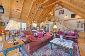 House (4 Bedrooms) | Interior - 1 Mi to Lake Tillery: Outdoor Retreat w/ Hot Tub! (Mount Gilead)