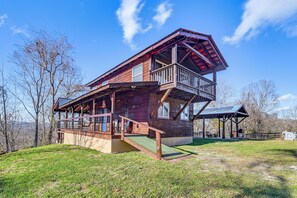 House (1 Bedroom) | Front of property - Peaceful Mountain Cabin w/ Views in Williamsburg (Williamsburg)