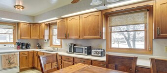 로스코의 프라이빗 야드와 데크가 있는 넓은 리트리트