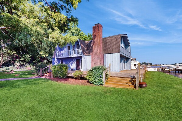 House (5 Bedrooms) | Front of property - 5BR Waterfront House w/ Private Heated Pool & Dock (Avoca)