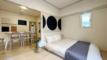 Appartement de style japonais, balcon