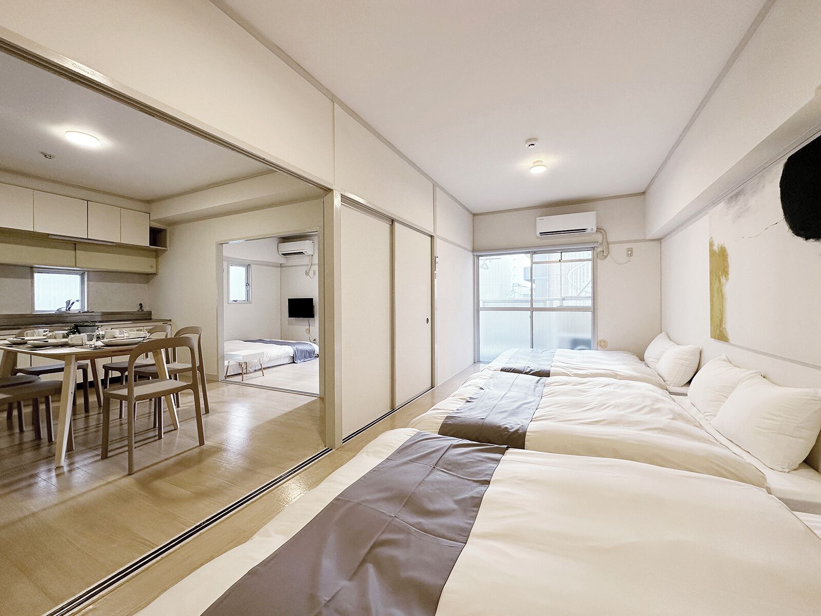 Japanese-style Apartment , Balcony | Iron/ironing board, free WiFi
