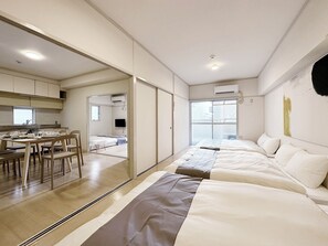 Japanese-style Apartment , Balcony | Iron/ironing board, free WiFi - Dai3Kuboi 405 (Hiroshima)