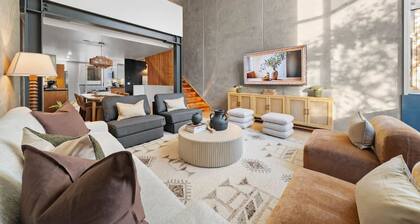 Gaslamp Row House - Sleeps 8 Private Garage AC