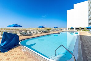 Studio | Pool - Islander Beach Resort 504 Condo (Fort Walton Beach)