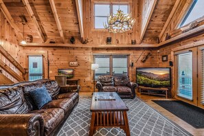 Ferienhütte, 5 Schlafzimmer | Wohnbereich