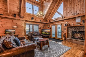 Ferienhütte, 5 Schlafzimmer | Wohnbereich