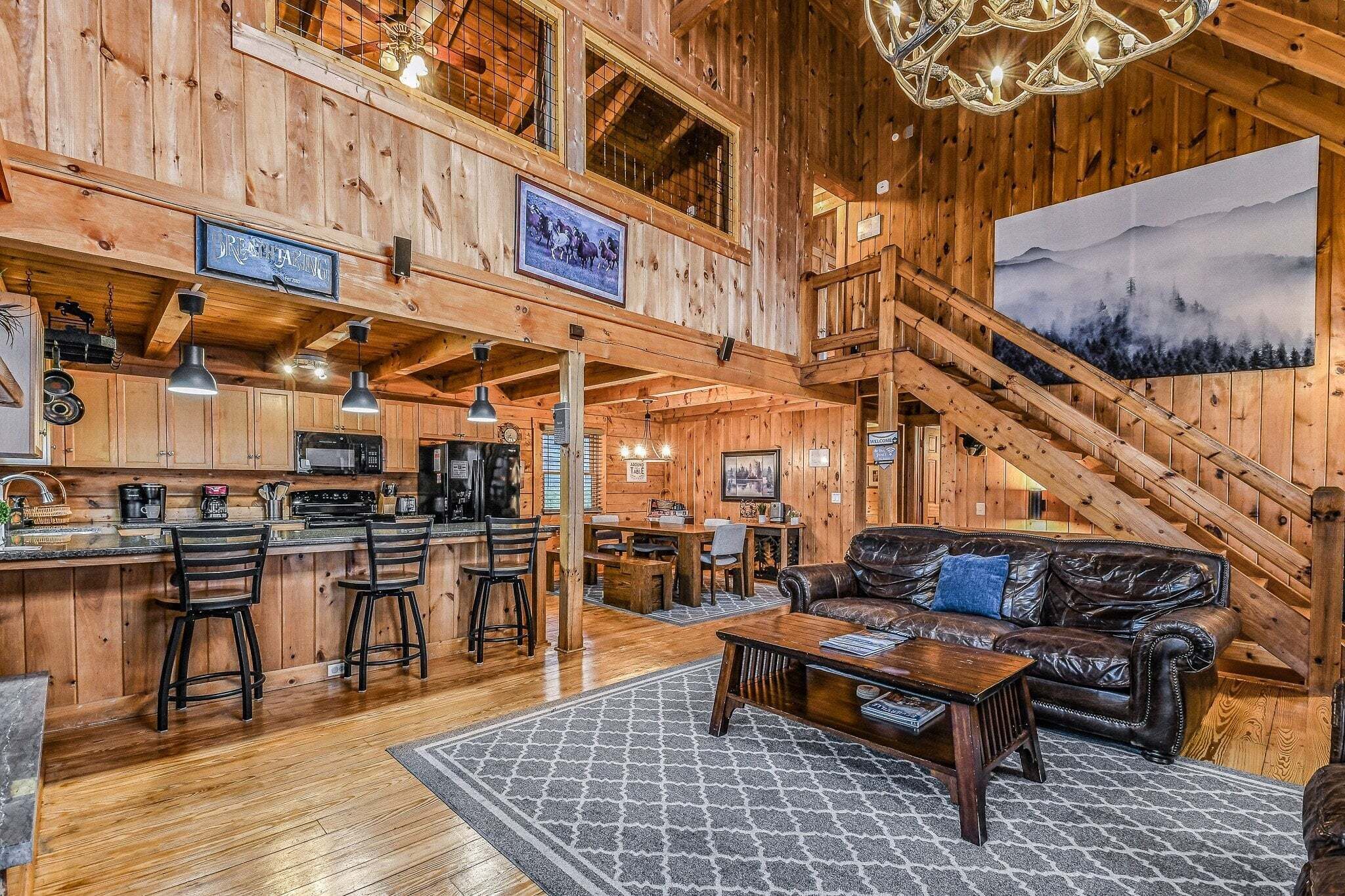 Cabaña, 5 habitaciones | Interior