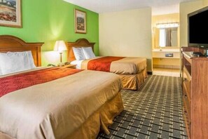 Room - Delight in Pet-Friendly Four Double Queen Bed Rooms w/ Pool Outdoor Pool (Douglas)