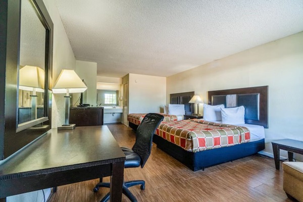 Bedroom. Interior and views may vary based on location and availability