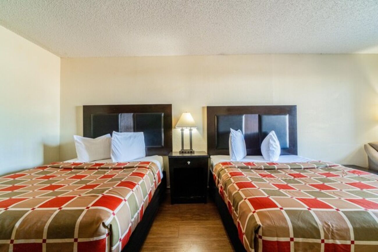 Bedroom. Interior and views may vary based on location and availability