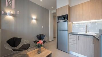 Estúdio standard | Área de estar | Smart TV