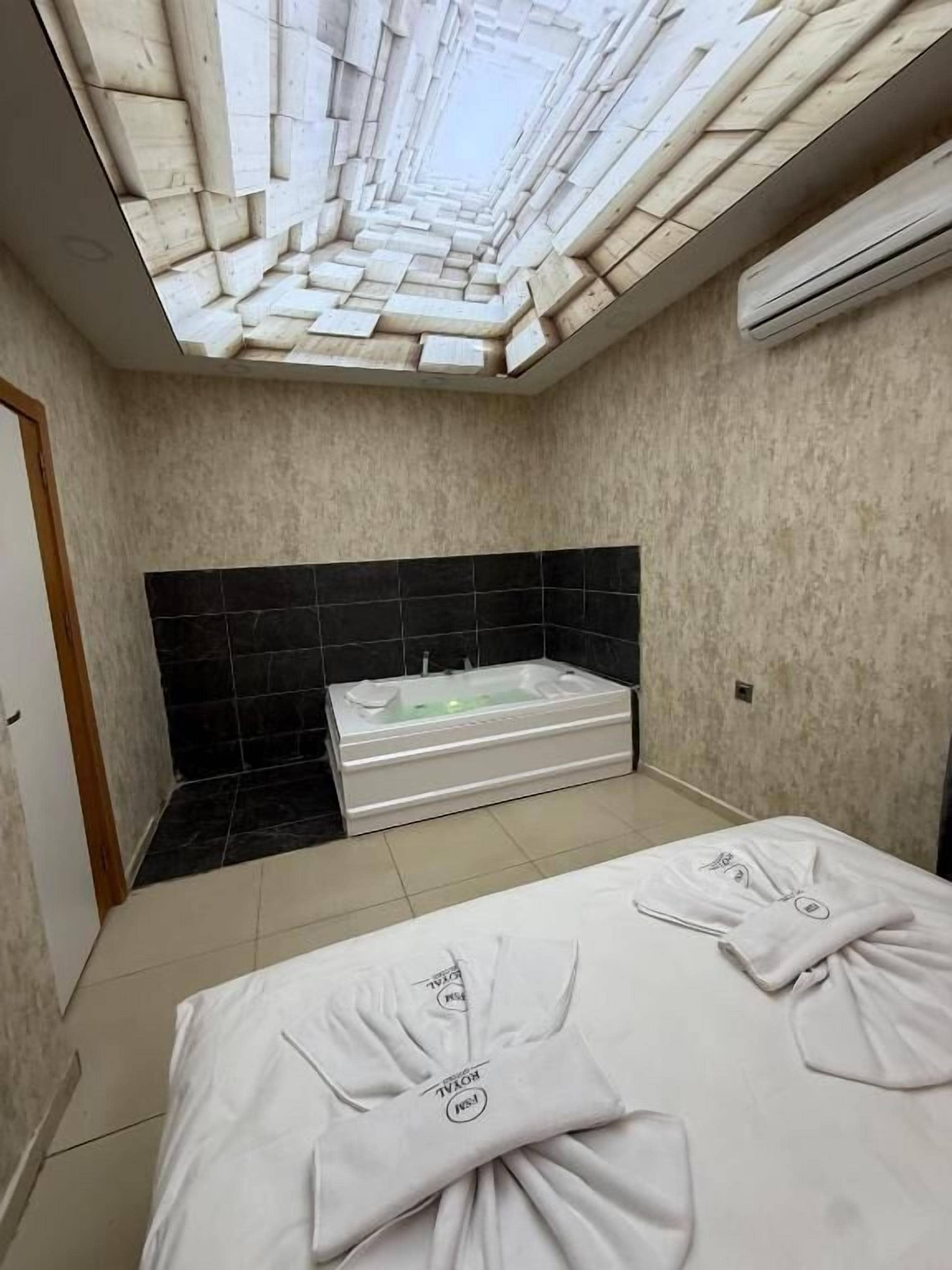 Three-Bedroom Premium Apartment with Balcony | Premium bedding, memory foam beds, desk, soundproofing